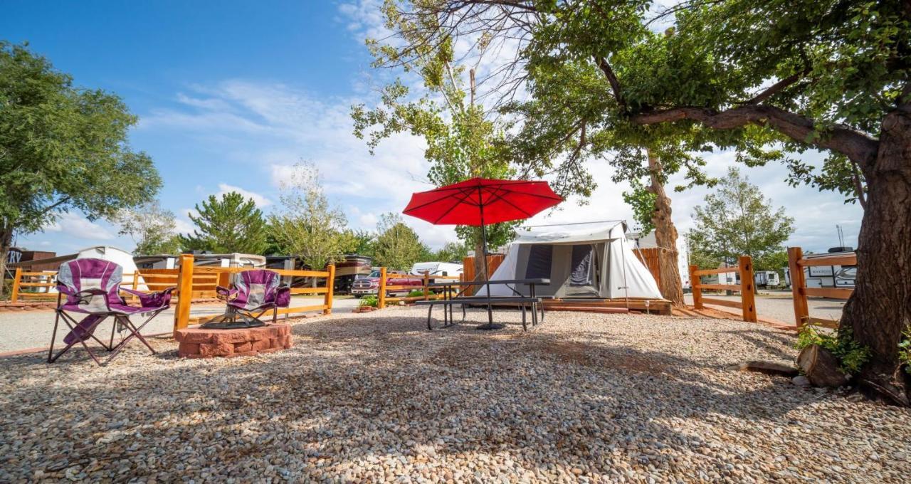 Funstays Glamping Setup Tent In Rv Park #2 Ok-T2 Moab Exterior photo